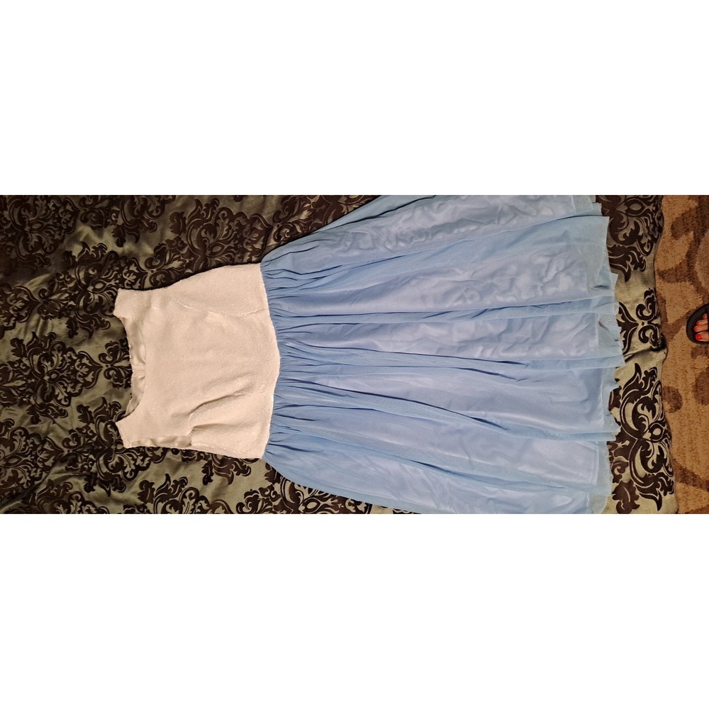 Blue & White Southeastern Performance Wear Dress Size 12T